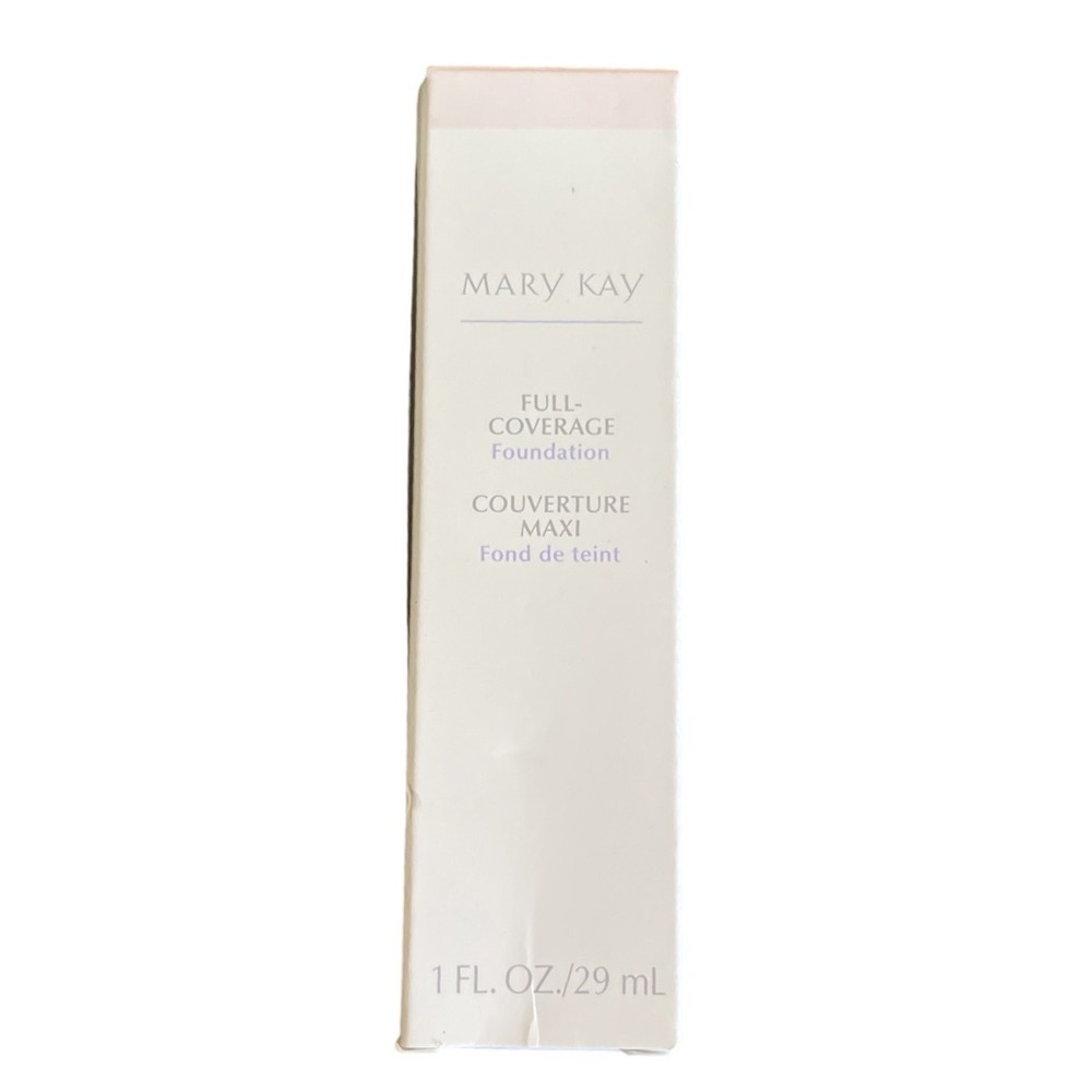 New Mary‎ Kay Full Coverage Foundation 1 fl. oz. Ivory 202 Gray Cap